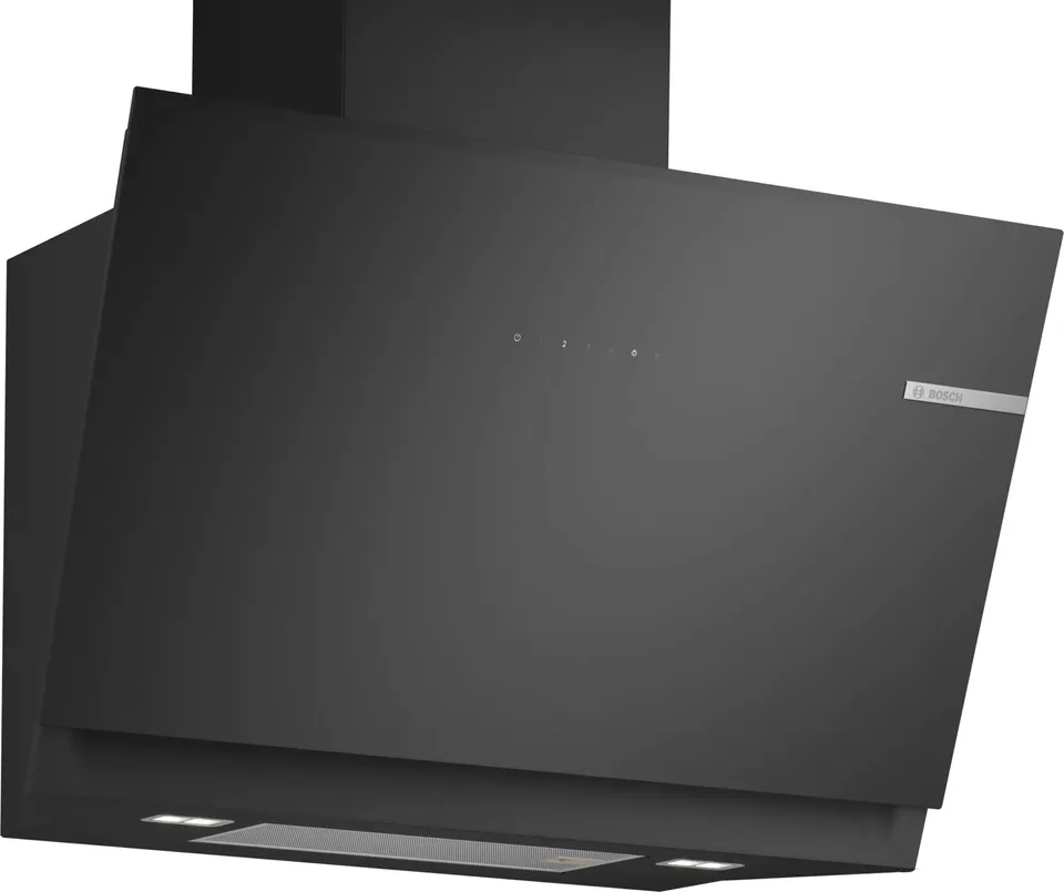 Bosch Serie 6 DWK81AN60 campana De pared Negro 432 m³/h