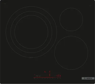 Bosch Serie 6 PID61RHB1E hobs Negro Integrado 60 cm Con placa de inducción 3 zona(s)
