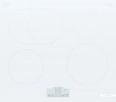 Bosch Serie 6 PIF612BB1E hobs Blanco Integrado 60 cm Con placa de inducción 4 zona(s)