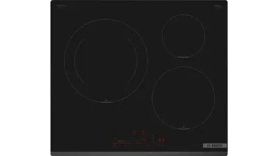 Bosch Serie 6 PIJ631HC1E hobs Negro Integrado 59.2 cm Con placa de inducción 3 zona(s)