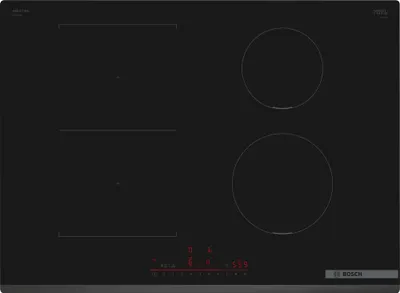 Bosch Serie 6 PVS731HB1E hobs Negro Integrado 70 cm Con placa de inducción 4 zona(s)