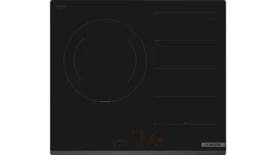 Bosch Serie 6 PXJ631HC2E hobs Negro Integrado 59.2 cm Con placa de inducción 3 zona(s)