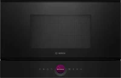 Bosch Serie 8 BEL7321B1 microondas Negro Microondas combinado Encimera 21 L 900 W