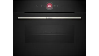 Bosch Serie 8 CBG7341B1 horno 47 L Negro, Acero inoxidable