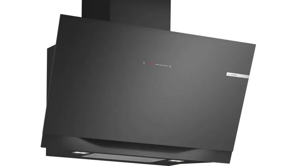Bosch Serie 8 DWK91LT60 campana De pared Negro A+ 441 m³/h