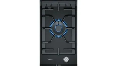 Bosch Serie 8 PRA3A6B70 hobs Negro Integrado 30 cm Encimera de gas 1 zona(s)