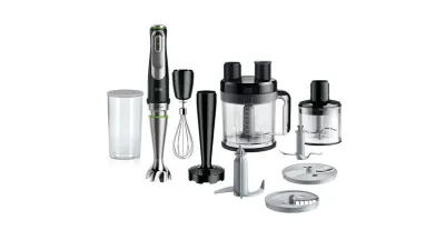 Braun MultiQuick 9 MQ 9187XLI 0,6 L Batidora de inmersión 1200 W Negro, Acero inoxidable