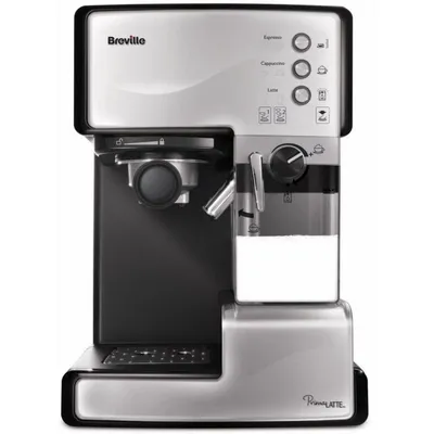 Breville PrimaLatte 1 Cafetera Espresso 15 Bares Plata