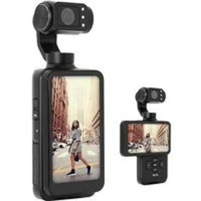 Cámara Digital Compacta Agfaphoto Realimove MC3X 12 MP Sensor CMOS Cardán 3 Ejes 4K Ultra HD Pantalla Giratoria 3.5″ Micrófono Integrado