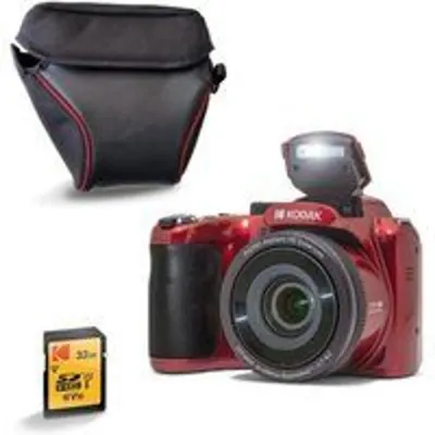 Cámara Digital Compacta Kodak Pixpro Astro Zoom AZ255 16 MP 25x Zoom Óptico Sensor CCD Estabilizador LCD 3" AA