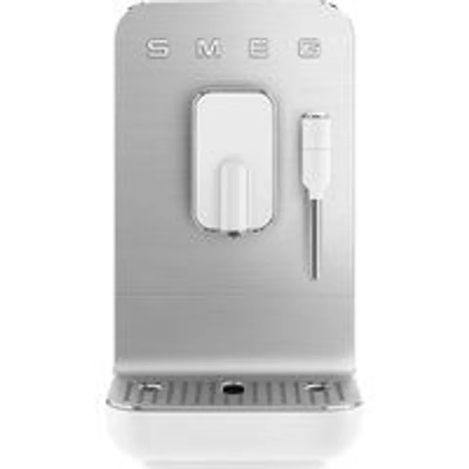Cafetera Automática Smeg BCC12WHMEU 1,4L 19 bar con molinillo y vaporizador integrado