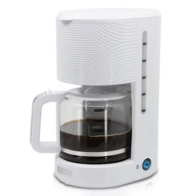 Cafetera de Goteo Briebe CM1171WHT 10 Tazas 1,25 L Filtro Permanente Blanco