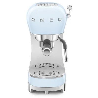 Cafetera Espresso Manual Smeg ECF02PBEU 1,1 L 15 bares azul con vaporizador