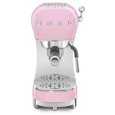 Cafetera Espresso Manual Smeg ECF02PKEU 1,1 L 15 bares con vaporizador