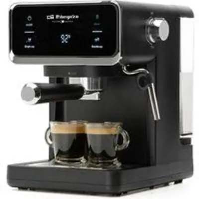 Cafetera Espresso Orbegozo EX 5300 1L 20 bares con vaporizador y panel táctil