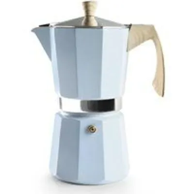 Cafetera Express Ibili Toscana Full Induction 0,6L azul recubrimiento antiadherente