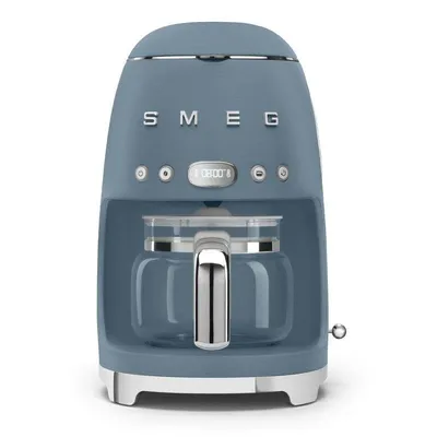 Cafetera Filtro Smeg DCF02SBMEU 1,4L 1050W Azul Selector Intensidad y Temporizador