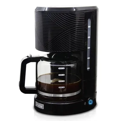 Cafetera Goteo Briebe CM1171BLK 10 tazas 1,25 L filtro permanente negra