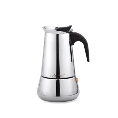 Cafetera Italiana Maestro MR-1660 0,2 L 4 tazas Acero Inoxidable compatible inducción