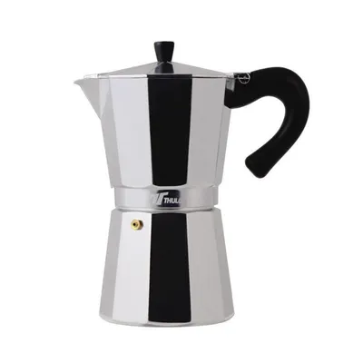 Cafetera Italiana Thulos TH-CC09T 9 tazas aluminio apta inducción