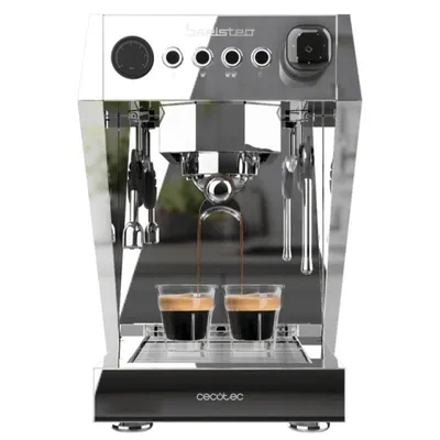 Cafetera Profesional Cecotec Baristeo Brava 2,5 L 15 bares doble caldera 4 vaporizadores