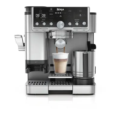 Cafetera Semi-automática Ninja ES701EU 2 L 14 bares con molinillo y espumador