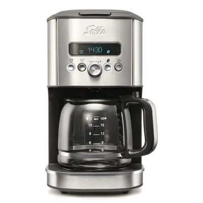 Cafetera Semiautomática Solis Aroma Brewer 1,7L control temperatura jarra acero