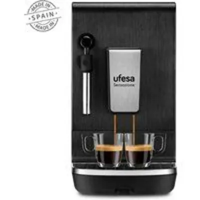Cafetera Superautomática Ufesa Sensazione 1,4L 20 bares Touch Control acero inoxidable