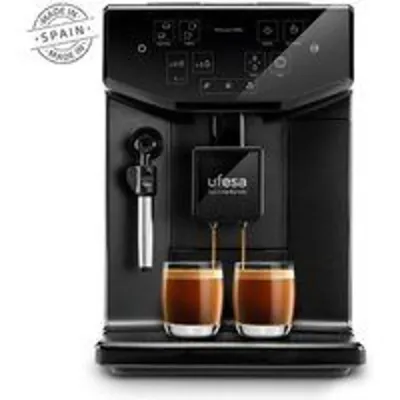 Cafetera Superautomática Ufesa Supreme Barista CE8121 1L 20 bares Safe and Grind Molinillo integrado