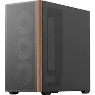 Caja Aerocool D301A Mini Torre Mesh RGB µATX Negro Hasta 410mm GPU/360mm RL