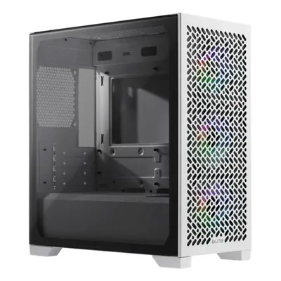 Caja Cooler Master Elite 302 Blanca Mini Tower Gaming micro ATX Vidrio Templado RGB