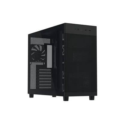 Caja PC Asus PRIME AP303 TG Cristal Templado USB-C Negro Micro ATX ATX