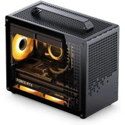 Caja PC Jonsbo Z20 Black Mini Tower SPCC Vidrio Templado micro ATX SFX/SFX-L