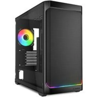 Caja PC Sharkoon MK4W RGB Strip Micro-ATX/Mini-ITX RGB Vidrio Templado Negro