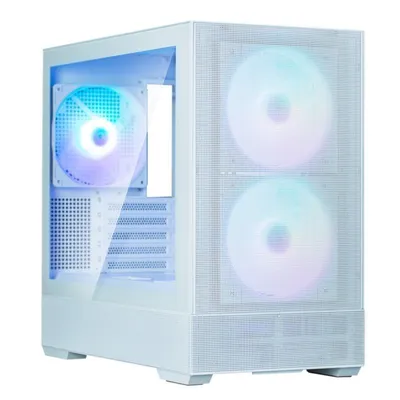 Caja Zalman P30 Air Matx 3xvent 120mm Argb 2xusb 3.0 Blanco Sin Fuente