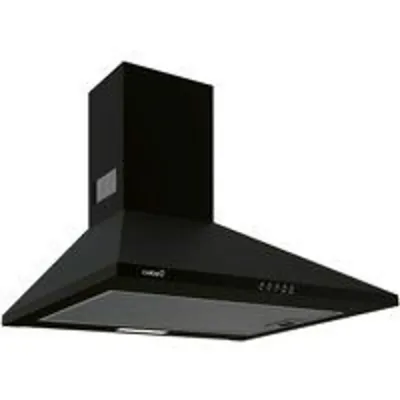 Campana extractora Cata OMEGA II 600 BK Conducción 60cm silenciosa con LED y filtros lavables