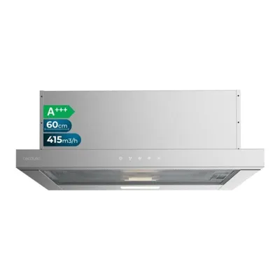 Campana extractora Cecotec Bolero Flux TLT 604000 Telescópica 60cm Inox A+++ LED Touch Control