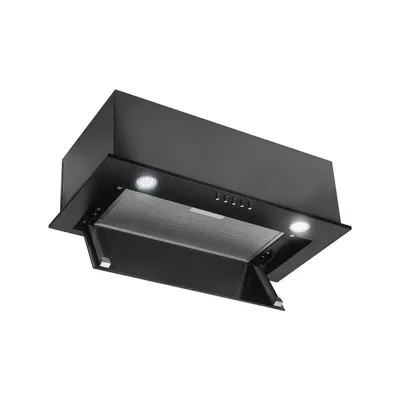 Campana extractora Ciarko SL-BOX Glass Semiintegrada 60cm negro LED 350m³/h