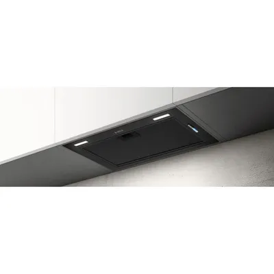 Campana extractora Elica FOLD-BLK-60 Recirculación/Canalizado 60cm LED negra