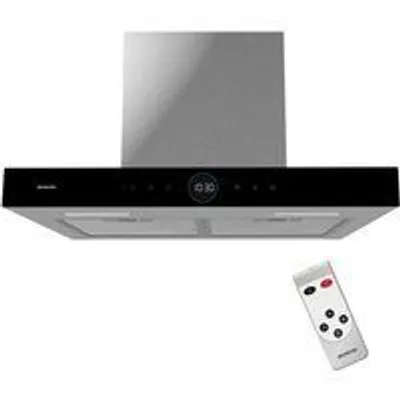 Campana extractora Infiniton CMPT-CLR71S Tocar 70cm eficiencia A Gris 250W