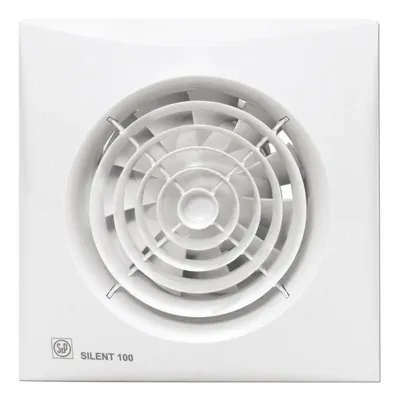 Campana extractora Soler & Palau SILENT-100 CZ Pared 158 mm silenciosa clase II IP45