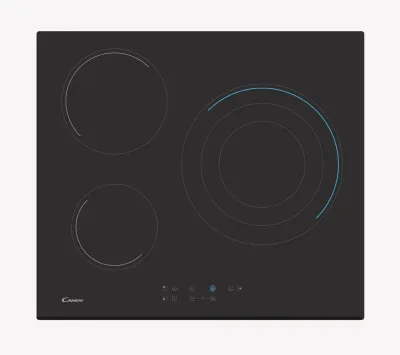 Candy CH63TVT Negro Integrado 59 cm Cerámico 3 zona(s)