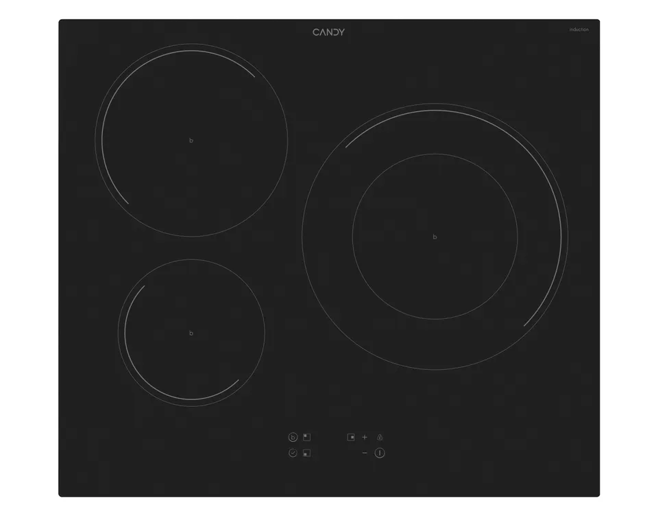 Candy Comfort CI633C/E14U Negro Integrado 59 cm Con placa de inducción 3 zona(s)