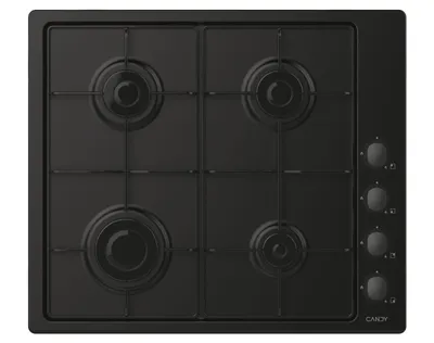 Candy Idea CHW6LBB Negro Integrado 60 cm Encimera de gas 4 zona(s)