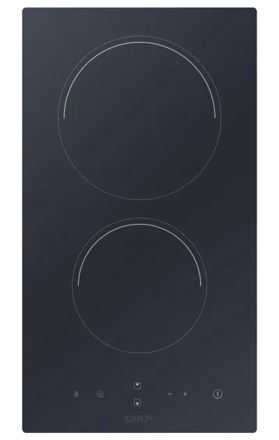 Candy Timeless CDH30 Negro Integrado 28.8 cm Cerámico 2 zona(s)