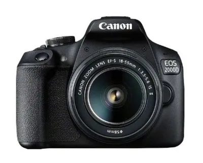 Canon EOS 2000D Kit 18-55mm IS II 24.1MP Negro
