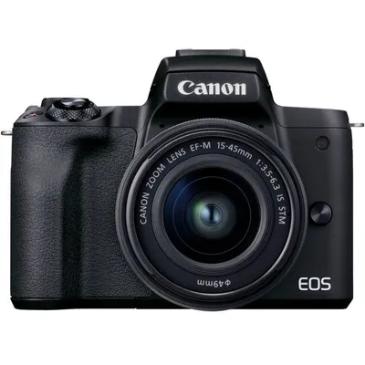 Canon M50 Mark II 24.1MP WiFi Negra + Objetivo 15-45mm F3.5-6.3 IS STM