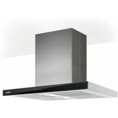 Cata Isla Legend Campana Decorativa 90cm A+ Acero Inoxidable/Negro