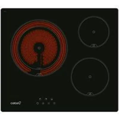 Cata TD 6003 BK Placa Vitrocerámica 3 Zonas 60cm Negra