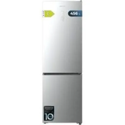 Cecotec Bolero CoolMarket Combi 456L Frigorífico 201cm Clase C Inox No Frost VIP tech Multi AirFlow